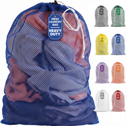 Handy Laundry Mesh Laundry Bags 2 Pack, XL 24x36 in, Heavy Duty Nylon